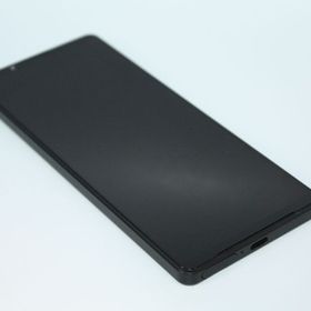 訳あり特価 Xperia 1 IV SOG06 ブラック SIMフリー Bランク