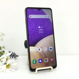 【良品】SAMSUNG Galaxy A32 5G SCG08 64GB スマートフォン オーサムブラック au 動作品