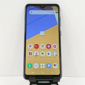 Galaxy A21 SC-42A ドコモ ブラック 送料無料 本体 c17285 【中古】