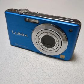 【ジャンク】LUMIX DMC-FS7 ブルー 動作未確認 中古品