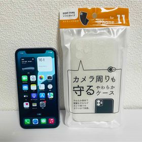アイフォーン(iPhone)のiPhone11 64GB MWLX2J/A パープル SIMロック解除済(スマートフォン本体)