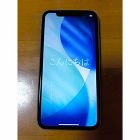 アイフォーン(iPhone)の本日のみ値引き iPhone11 パープル 128GB SIMフリー 背面ヒビ(スマートフォン本体)