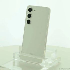ソフマップ 〔中古品〕 Galaxy S23 256GB クリーム SCG19 au SIMフリー【344】