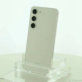 ソフマップ 〔中古品〕 Galaxy S23 256GB クリーム SCG19 au SIMフリー【198】