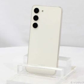 ソフマップ 〔中古品〕 Galaxy S23 256GB クリーム SCG19 au SIMフリー【269】
