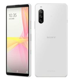 【整備済み品】 SONY ソニー Xperia 10 III ホワイト SIMフリー スマートフォン SIMロック無し 6GB/128GB 6インチ 有機ELディスプレイ 180日保証