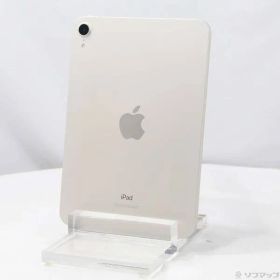 ソフマップ 〔中古品〕 iPad mini 第6世代 64GB スターライト MK7P3J／A Wi-Fi【305】