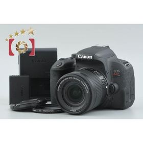 【中古】Canon キヤノン EOS Kiss X9i + EF-S 18-55mm f/4-5.6 IS STM シャッター回数僅少