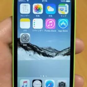 iPhone 5c 16G グリーン アップルID削除済み