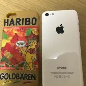 iPhone5c ホワイトHARIBOカバー付き❗️
