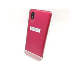 【中古】SHARP SoftBank 【SIMフリー】 シンプルスマホ6 ルビーレッド 4GB 64GB A201SH【熊本】保証期間1ヶ月【ランクA】