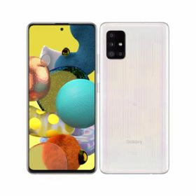 【SIMロック解除済】au Galaxy A51 5G SCG07 プリズムブリックスホワイト SAMSUNG 当社3ヶ月間保証 中古 イオシス