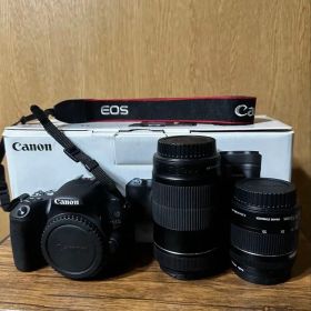 Canon EOS Kiss X9 通常レンズ 望遠レンズ付き