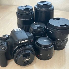 Canon EOS kiss x9i レンズ各種セット