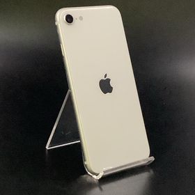 iPhone SE（第2世代） 64GB ホワイト au SIMフリー 白ロム 動作確認済 82%【全額返金保証】【最速発送】