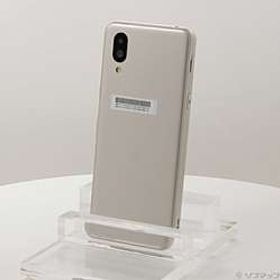 シンプルスマホ6 64GB シャンパンゴールド A201SH Softbank SIMフリー