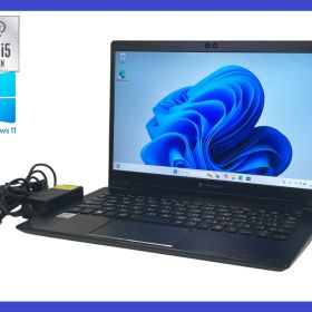★Toshiba dynaBook G83/FP高性能CPU i5-10310U(第10世代)/解像度1920x1080/ SSD256GB NVMe/メモリ8GB/15日間返品保証/無線LAN/カメラ すぐに使えます！