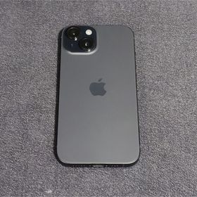アイフォーン(iPhone)のiPhone15 256GB ブラック 画面割れあり 動作良好 バッテリー86%(スマートフォン本体)