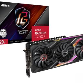 ASRock Radeon RX 7900XT Phantom Gaming 20G OC オーバークロック仕様のグラフィックボード｜RX7900XT PG 20GO