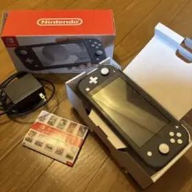 Nintendo Switch Lite グレー充電ケーブル付