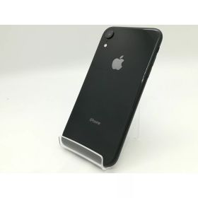 【中古】Apple au 【SIMロック解除済み】 iPhone XR 64GB ブラック MT002J/A【宇田川】保証期間1ヶ月【ランクC】