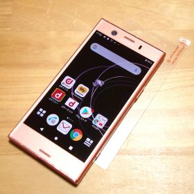 XPERIA XZ1 Compact SO-02K(P)ガラス付SIMロック解除