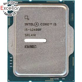 インテル(intel)のCore i5 12400F 2.5GHz LGA1700 65W SRL4W(PCパーツ)