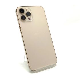 【全額返金保証】【最速発送】 iPhone 12 Pro Max 256GB ゴールド SIMフリー 白ロム 動作確認済 80%