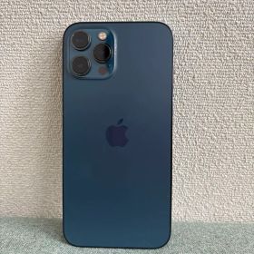 美品⭐︎iphone12promax SIMフリー 91% パシフィックブルー