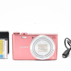 ★極上美品★ SONY ソニー Cyber-Shot DSC-WX350 ピンク #4135W01881#882