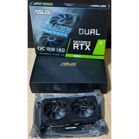 エイスース(ASUS)の【中古】ASUS GeForce RTX3060 12GB(PCパーツ)