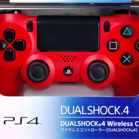PS4用 ワイヤレスコントローラー(DUALSHOCK4) マグマ・レッド