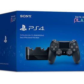 PS4用 ワイヤレスコントローラー(DUALSHOCK4) Days of Play Special Pack Black