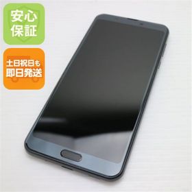 シャープ(SHARP)の新品同様 901SH ブラック スマホ 白ロム M222(スマートフォン本体)