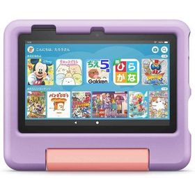 Amazon NEW Fire 7 キッズモデル 16GB (Wi-Fi/パープル) [P8AT8Z] タブレット端末