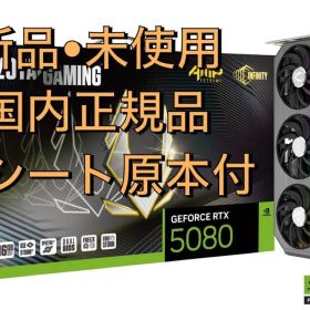 【新品・正規品・レシート付】RTX5080 Zotac Infinity(廃番)