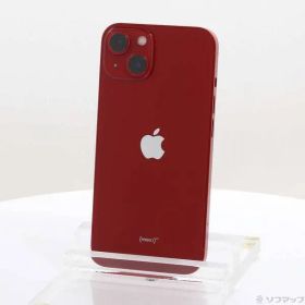 ソフマップ 〔中古品〕 iPhone13 128GB プロダクトレッド MLNF3J／A SIMフリー【371】