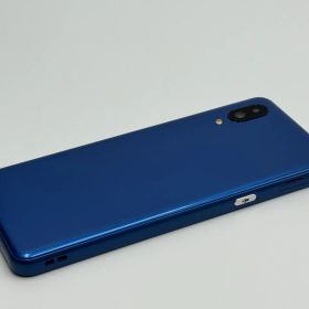 【中古B】シンプルスマホ6 A201SH インディゴブルー SIMフリー 白ロム