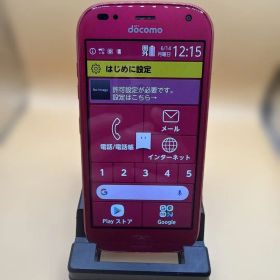 J87 docomo F-01L ピンク スマホ本体 テレビ