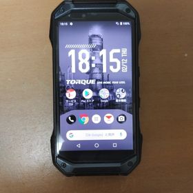 キョウセラ(京セラ)のKYOCERA TORQUE G04 KYV46 ブラック(スマートフォン本体)