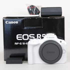 [美品] Canon EOS R50 [ボディ ホワイト] | Canon RF-Sマウント