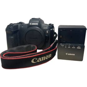キヤノン Canon ミラーレス一眼カメラ EOS R DS126721 ボディのみ ブラック 動作確認済 【中古】 12512K394
