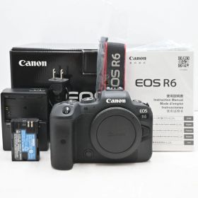 ショット数『2000以下』Canon ミラーレス一眼カメラ ボディのみ EOS R6 ボディ