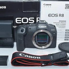 593★新品級・ショット数1000回以下★Canon EOS R8 ミラーレスカメラ