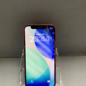 訳あり美品 国内版 SIMフリー iPhone12 mini 64GB レッド色
