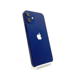 【最速発送】 iPhone 12 mini 64GB ブルー Softbank 白ロム【難有】
