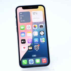 【バッテリー最大容量100％】 SIMフリー iPhone12 mini 64GB ブルー