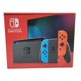 【中古美品】 【未使用】【ゲーム】Nintendo Switch Joy-Con(L) ネオンブルー/(R) ネオンレッド HAD-S-KABAH(JPN) 任天堂 ニンテンドースイッチ 本体 034-260211-as-13-izu 万代Net店