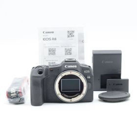 【ショット数75】キヤノン ミラーレス一眼カメラ EOS R8 ボディ フルサイズ 2420万画素 高速AF 軽量 コンパクト 4K動画対応 Canon【中古】