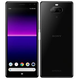 【中古】A＋ランク 【未使用に近い】 SIMロック解除済み 元ワイモバイル SONY Xperia 8 902SO ブラック ネットワーク利用制限△(赤ロム永久保証) 送料無料
